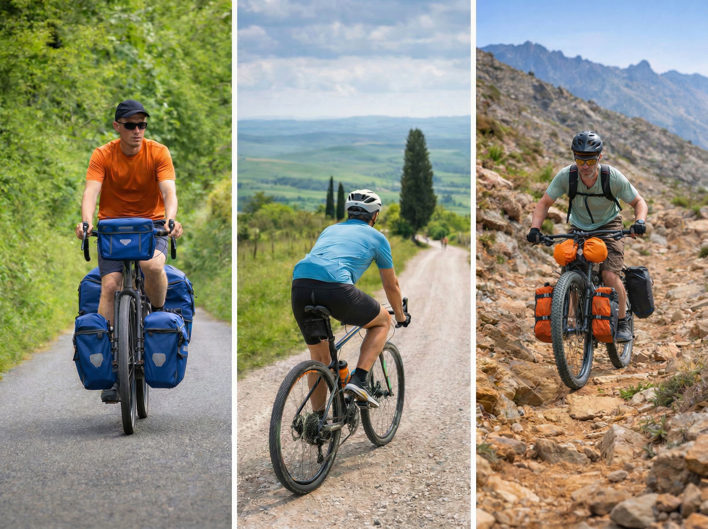 Choosing the bike based on the route